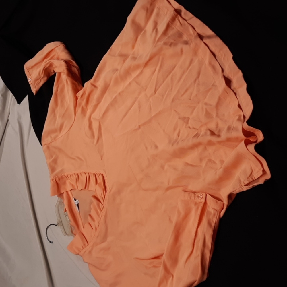 Crown &Ivy orange quality top